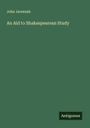 John Jeremiah: An Aid to Shakespearean Study, Buch