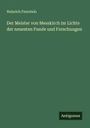Heinrich Feurstein: Der Meister von Messkirch im Lichte der neuesten Funde und Forschungen, Buch