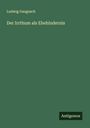Ludwig Gaugusch: Der Irrthum als Ehehindernis, Buch