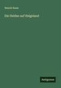 Henrik Ibsen: Die Helden auf Helgeland, Buch