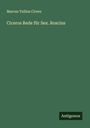 Marcus Tullius Cicero: Ciceros Rede für Sex. Roscius, Buch