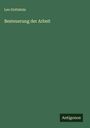 Leo Gottstein: Besteuerung der Arbeit, Buch