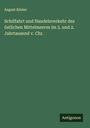 August Köster: Schiffahrt und Handelsverkehr des östlichen Mittelmeeres im 3. und 2. Jahrtausend v. Chr., Buch