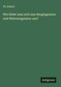 Th. Erhard: Wie bildet man sich zum Bergingenieur und Hütteningenieur aus?, Buch