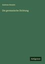 Andreas Heusler: Die germanische Dichtung, Buch