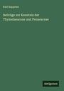 Karl Supprian: Beiträge zur Kenntnis der Thymelaeaceae und Penaeaceae, Buch
