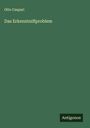 Otto Caspari: Das Erkenntnißproblem, Buch