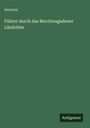Anonym: Führer durch das Berchtesgadener Ländchen, Buch