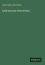 Jane Taylor: Little Ann and Other Poems, Buch