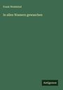 Frank Wedekind: In allen Wassern gewaschen, Buch