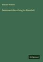 Richard Meißner: Beerenweinbereitung im Haushalt, Buch
