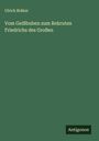 Ulrich Bräker: Vom Geißbuben zum Rekruten Friedrichs des Großen, Buch