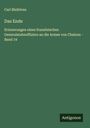 Carl Bleibtreu: Das Ende, Buch