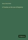 Henry Ward Wells: A Treatise on the Law of Replevin, Buch
