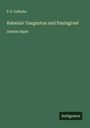 F. A. Gelbcke: Rabelais' Gargantua und Pantagruel, Buch