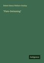 Robert Henry Wallace-Dunlop: "Plate-Swimming", Buch
