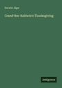 Horatio Alger: Grand'ther Baldwin's Thanksgiving, Buch
