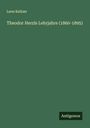 Leon Kellner: Theodor Herzls Lehrjahre (1860-1895), Buch