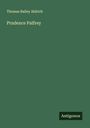 Thomas Bailey Aldrich: Prudence Palfrey, Buch