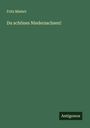 Fritz Mielert: Du schönes Niedersachsen!, Buch