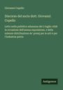Giovanni Copello: Discorso del socio dott. Giovanni Copello, Buch