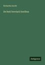 Richardus Iacobi: De festi breviarii fontibus, Buch