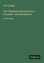 Peter Rosegger: Das Volksleben in Steiermark in Charakter- und Sittenbildern, Buch