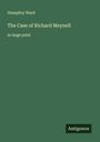 Humphry Ward: The Case of Richard Meynell, Buch