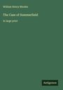 William Henry Rhodes: The Case of Summerfield, Buch