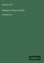 Michael Earls: Ballads of Peace in War, Buch