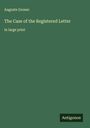 Auguste Groner: The Case of the Registered Letter, Buch