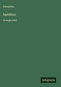 Xenophon: Agesilaus, Buch