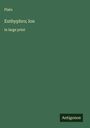 Plato: Euthyphro; Ion, Buch