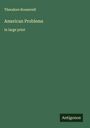 Theodore Roosevelt: American Problems, Buch