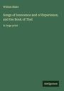 William Blake: Songs of Innocence and of Experience; and the Book of Thel, Buch