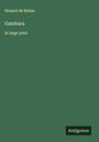 Honoré de Balzac: Gambara, Buch