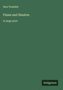Sara Teasdale: Flame and Shadow, Buch