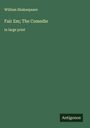 William Shakespeare: Fair Em; The Comedie, Buch