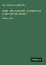 Mary Wollstonecraft Shelley: Notes to the Complete Poetical Works of Percy Bysshe Shelley, Buch