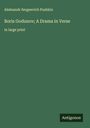 Alexander S. Puschkin: Boris Godunov; A Drama in Verse, Buch