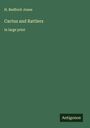 H. Bedford-Jones: Cactus and Rattlers, Buch