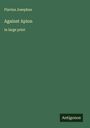 Flavius Josephus: Against Apion, Buch