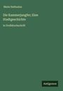 Marie Nathusius: Die Kammerjungfer; Eine Stadtgeschichte, Buch