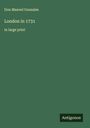 Don Manoel Gonzales: London in 1731, Buch
