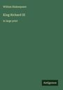 William Shakespeare: King Richard III, Buch