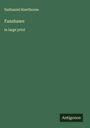 Nathaniel Hawthorne: Fanshawe, Buch