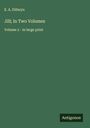 E. A. Dillwyn: Jill; In Two Volumes, Buch