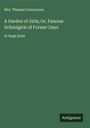 Thomas Concannon: A Garden of Girls; Or, Famous Schoolgirls of Former Days, Buch