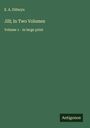 E. A. Dillwyn: Jill; In Two Volumes, Buch