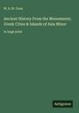 W. S. W. Vaux: Ancient History From the Monuments; Greek Cities & Islands of Asia Minor, Buch